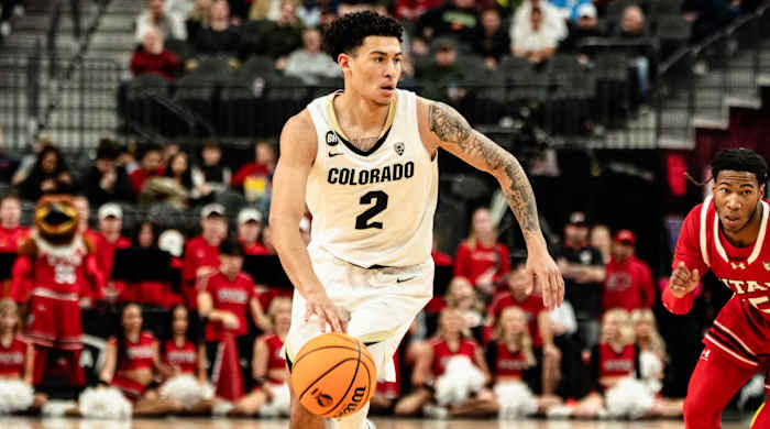 KJ Simpson in Pac-12 Tournament vs. Utha